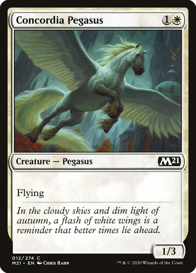 Concordia Pegasus [Core Set 2021] Foil