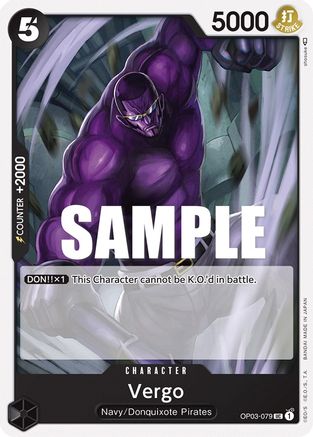 Vergo (OP03-079) - [Pillars of Strength]
