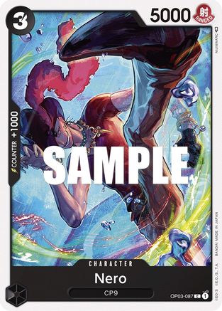Nero (OP03-087) - [Pillars of Strength]
