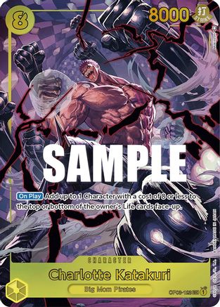 Charlotte Katakuri (123) (Alternate Art) (OP03-123) - [Pillars of Strength] Foil