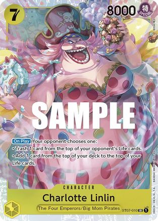 Charlotte Linlin (010) (ST07-010) - [Starter Deck 7: Big Mom Pirates] Foil