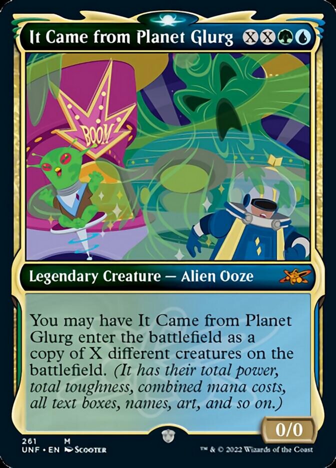 It Came from Planet Glurg (Showcase) [Unfinity] Foil