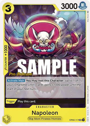 Napoleon (OP03-117) - [Pillars of Strength Pre-Release Cards]