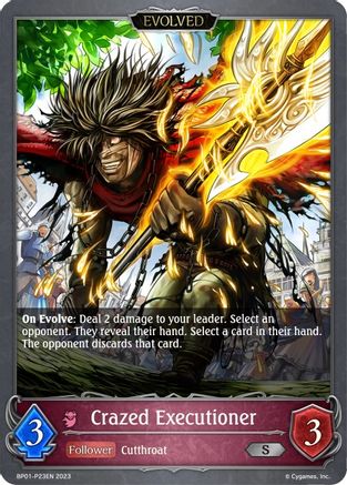 Crazed Executioner (Evolved) P23EN (Foil)