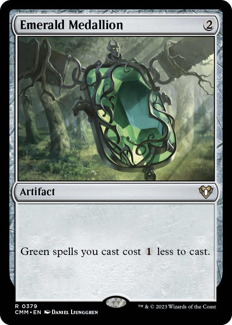 Emerald Medallion [Commander Masters] Foil