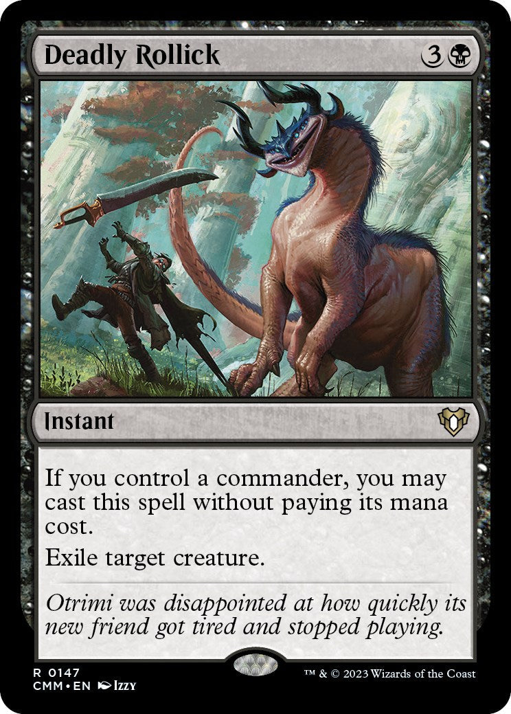 Deadly Rollick [Commander Masters] Foil