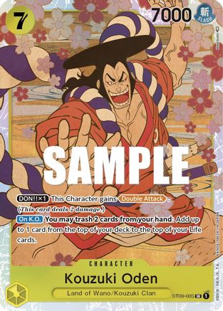 Kouzuki Oden (ST09-005) - [Starter Deck 9: Yamato] Foil