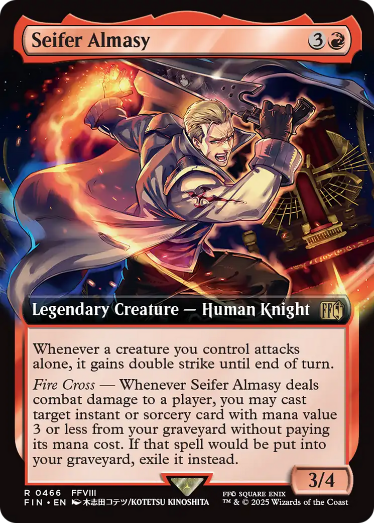 Seifer Almasy (Extended Art) [FINAL FANTASY] Foil