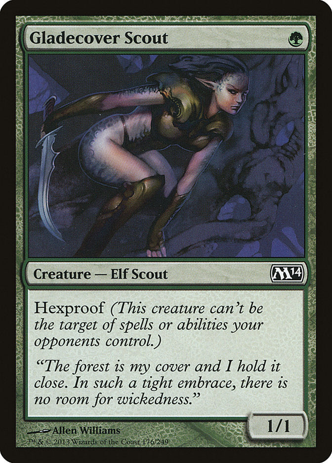 Gladecover Scout [Magic 2014] Foil