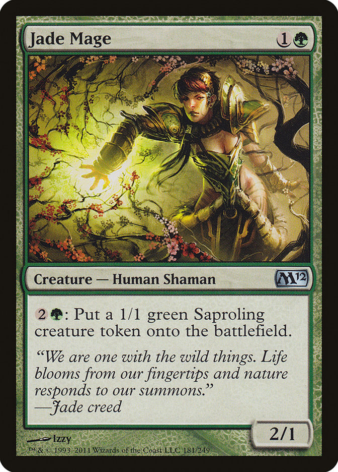 Jade Mage [Magic 2012] Foil