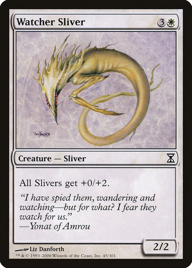 Watcher Sliver [Time Spiral] Foil