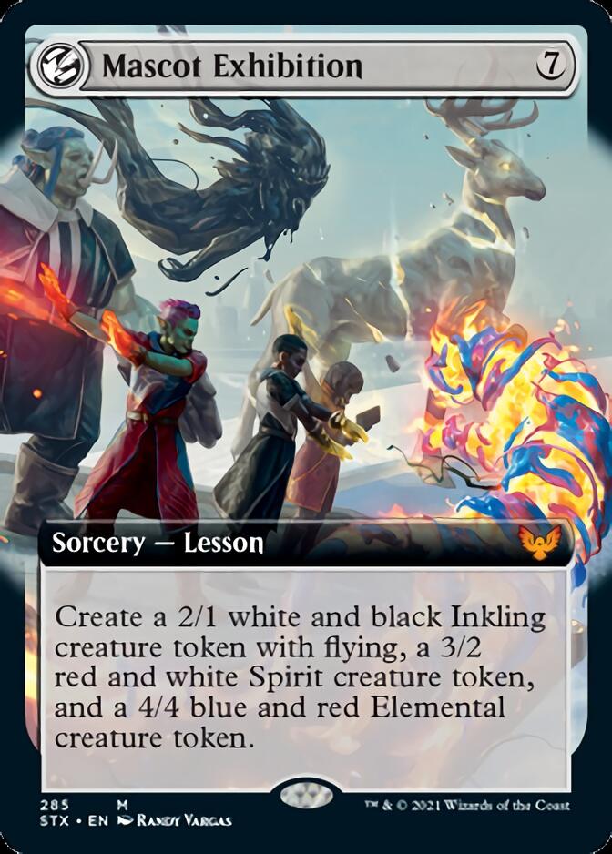 Mascot Exhibition (Extended Art) [Strixhaven: School of Mages] Foil