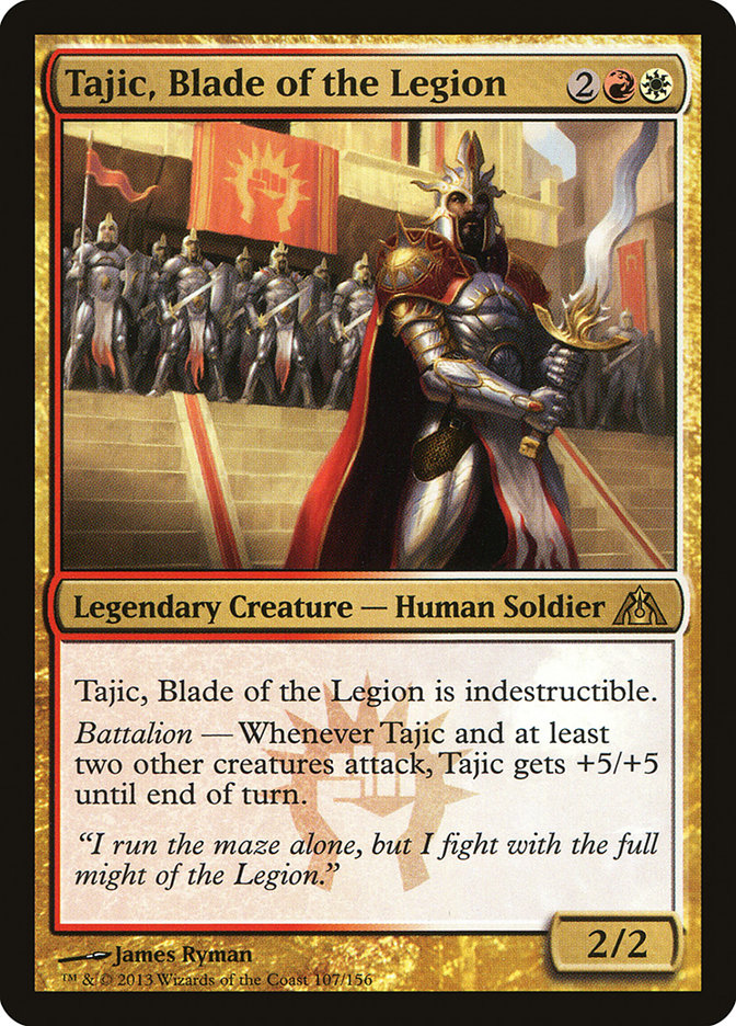 Tajic, Blade of the Legion [Dragon's Maze] Foil