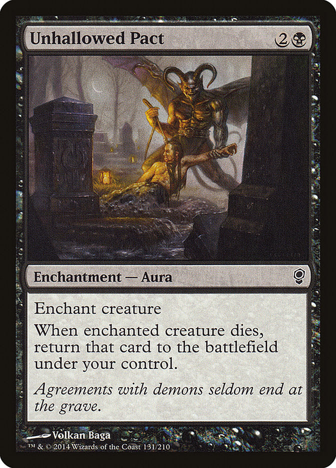 Unhallowed Pact [Conspiracy] Foil