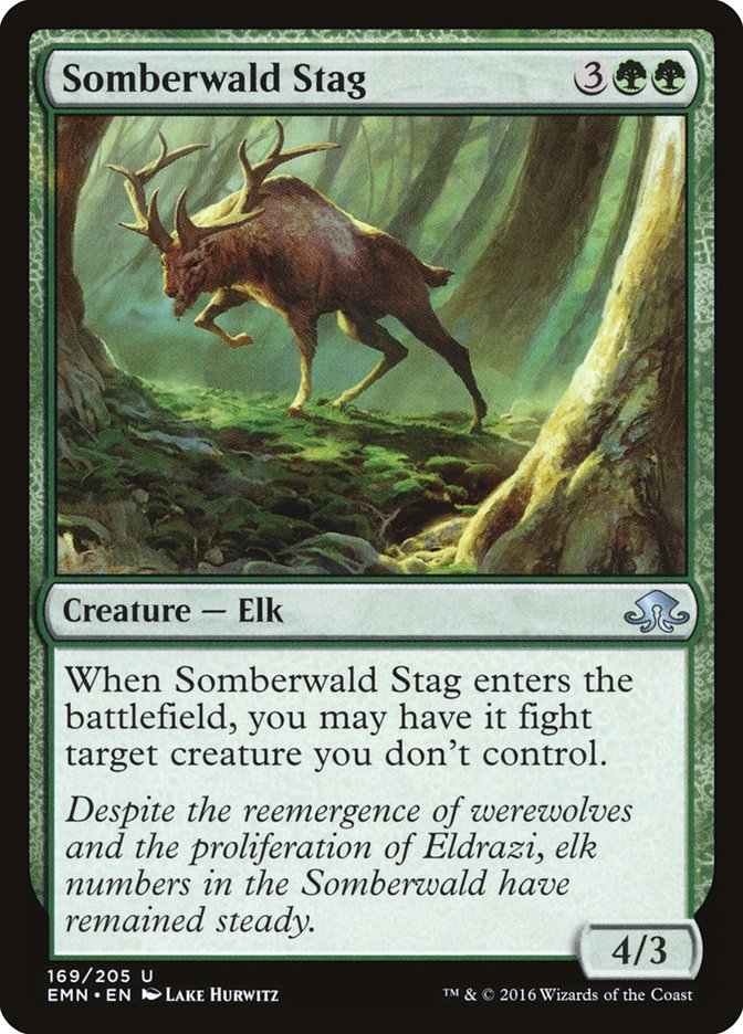 Somberwald Stag [Eldritch Moon] Foil