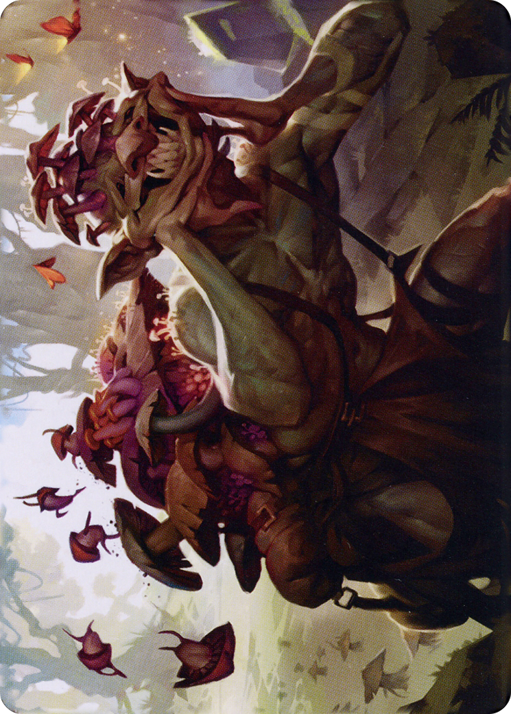 Sprouting Goblin // Sprouting Goblin  [Dominaria United Art Series] (Borderless)