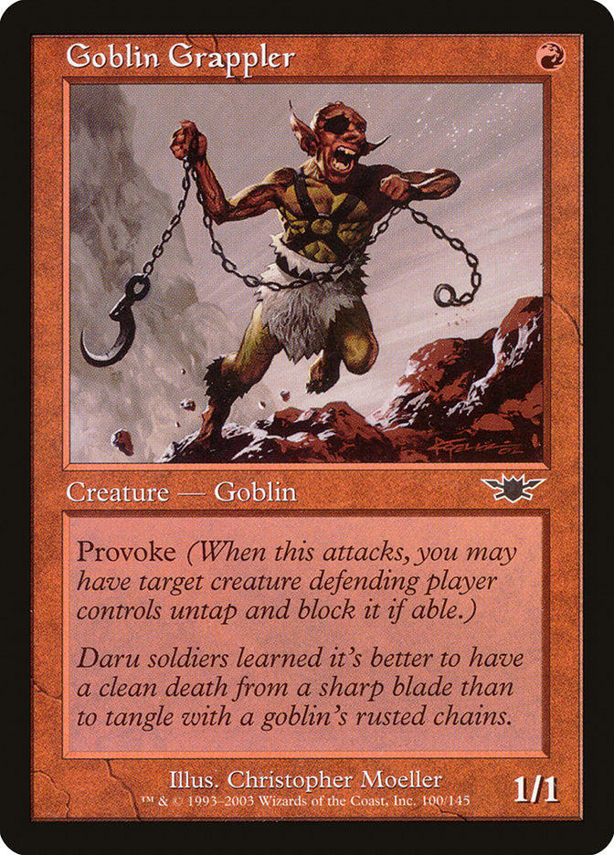 Goblin Grappler [Legions] Foil