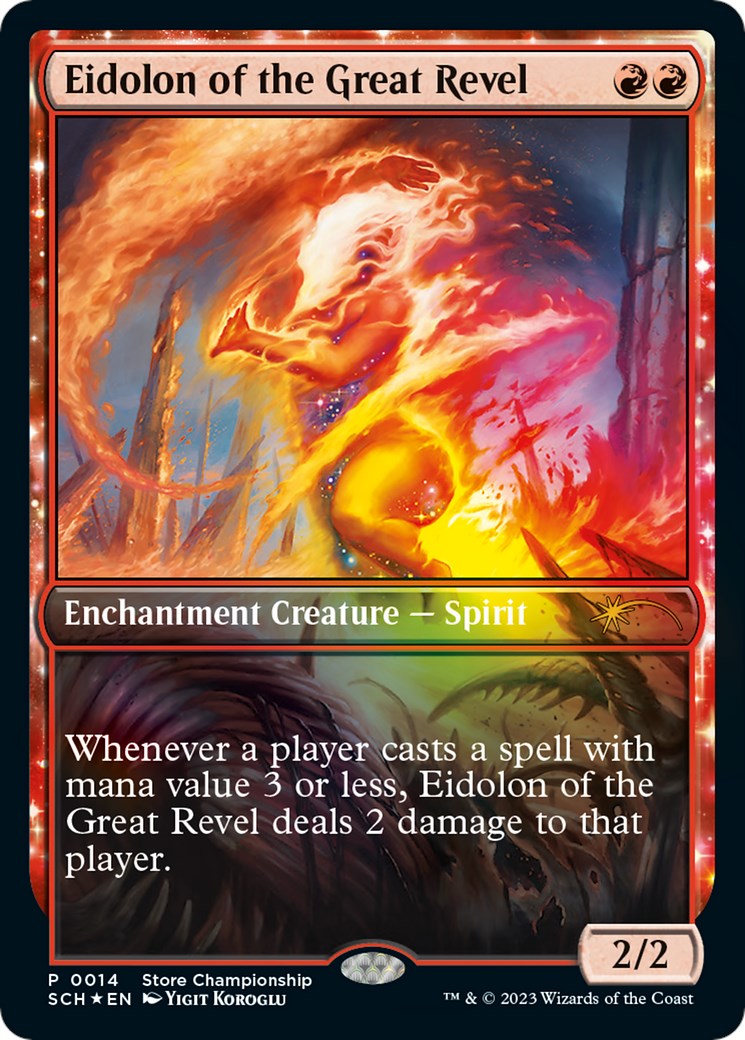 Eidolon of the Great Revel [Store Championships 2023] Foil