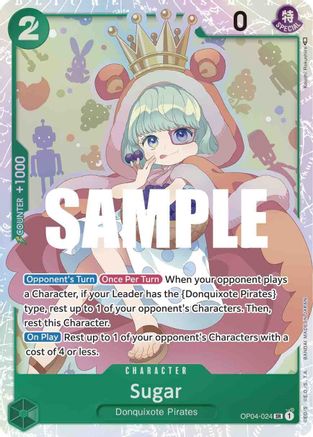 Sugar (OP04-024) - [Kingdoms of Intrigue] Foil
