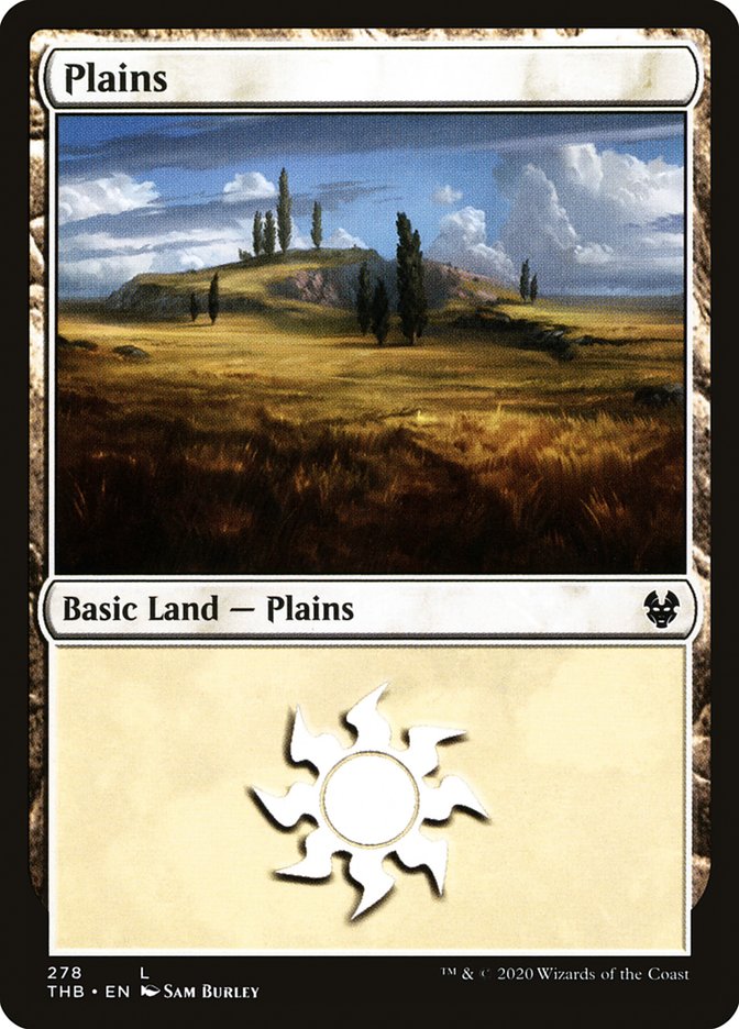 Plains (278) [Theros Beyond Death] Foil