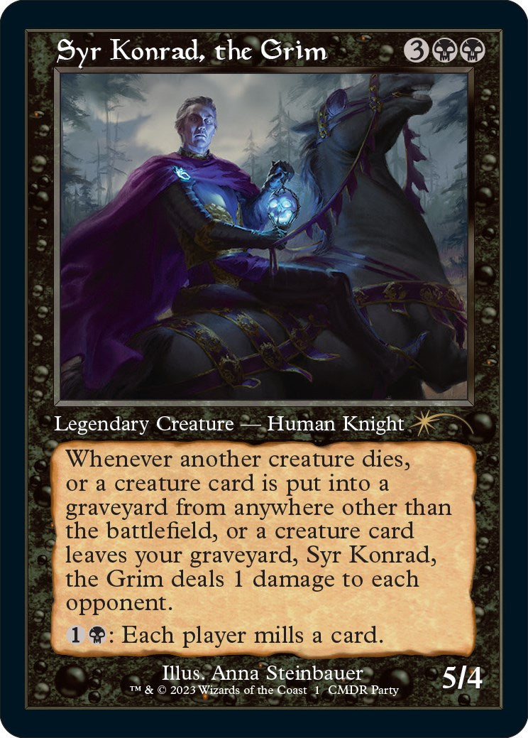 Syr Konrad, the Grim (Retro) [MagicFest 2023] Foil