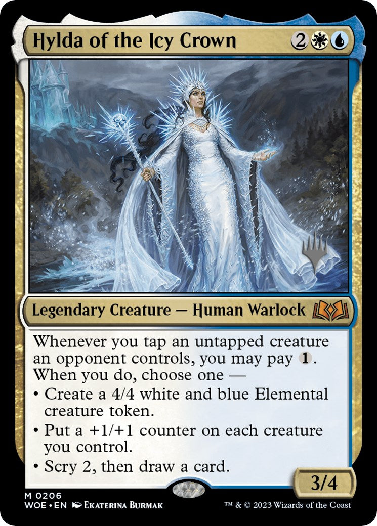 Hylda of the Icy Crown (Promo Pack) [Wilds of Eldraine Promos] Foil