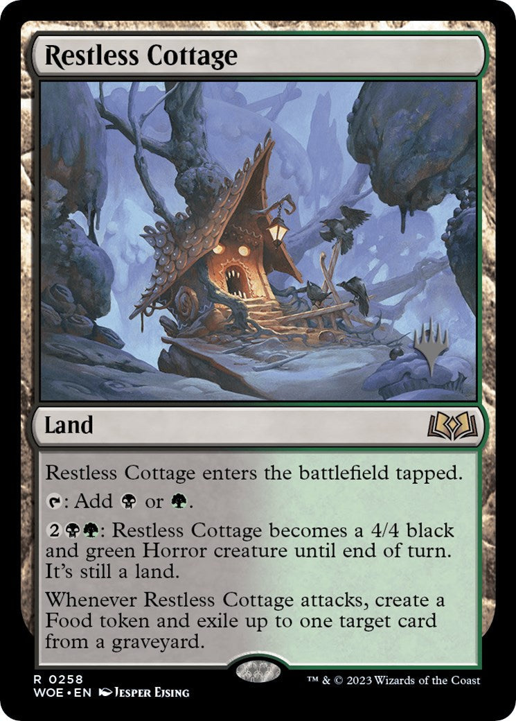 Restless Cottage (Promo Pack) [Wilds of Eldraine Promos] Foil