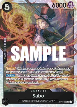 Sabo (OP04-083) - [Kingdoms of Intrigue] Foil