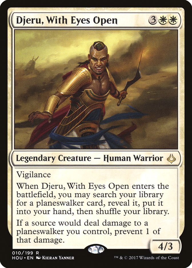 Djeru, With Eyes Open [Hour of Devastation] Foil