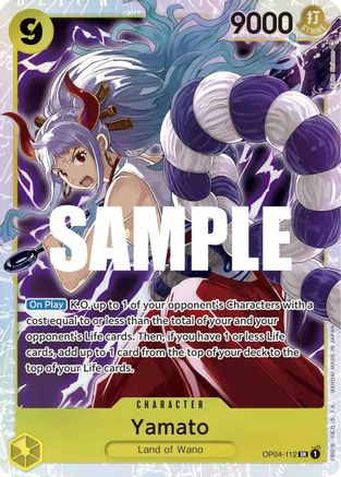 Yamato (OP04-112) - [Kingdoms of Intrigue] Foil