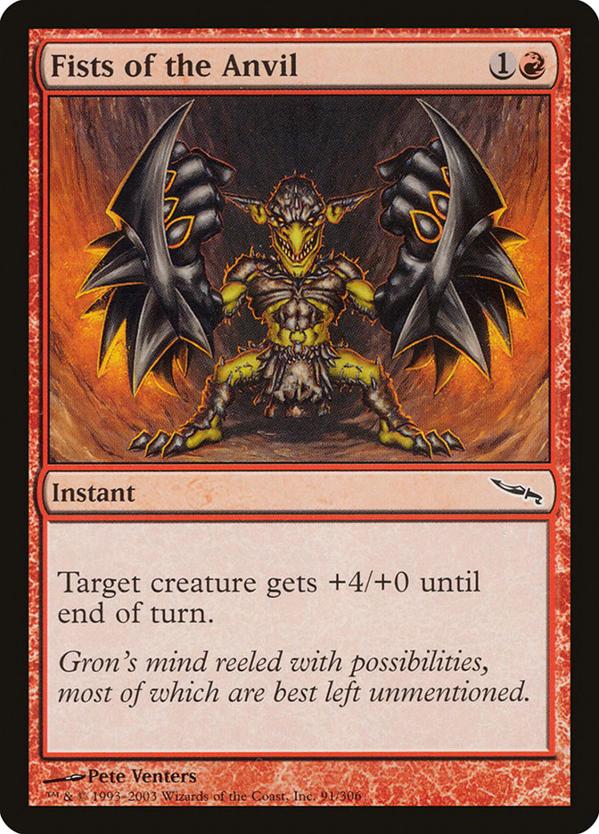 Fists of the Anvil [Mirrodin] Foil