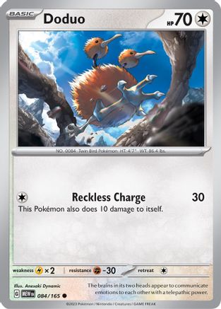 Doduo (084/165) [Scarlet & Violet 151] Reverse Holofoil