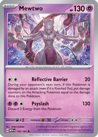 Mewtwo (150/165) [Scarlet & Violet 151] Reverse Holofoil
