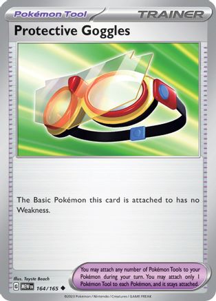 Protective Goggles (164/165) [Scarlet & Violet 151] Reverse Holofoil