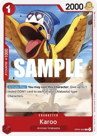 Karoo (OP04-004) - [Kingdoms of Intrigue]