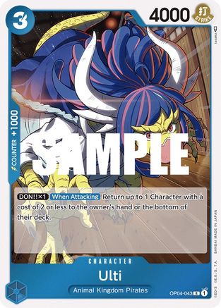 Ulti (OP04-043) - [Kingdoms of Intrigue] Foil