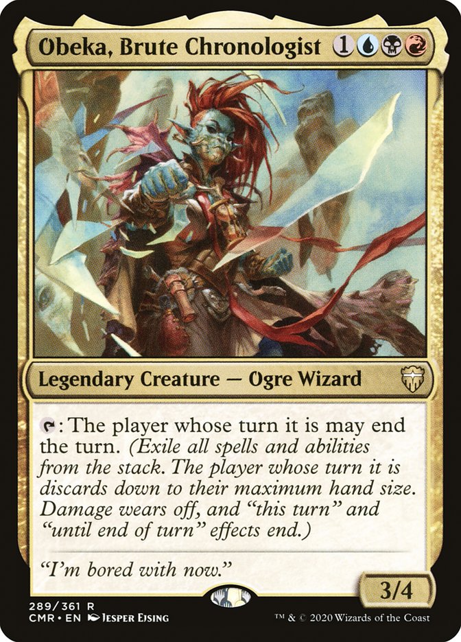 Obeka, Brute Chronologist [Commander Legends] Foil