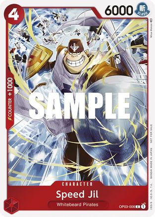 Speed Jil (Dash Pack) (OP03-006) - [Kingdoms of Intrigue] Foil