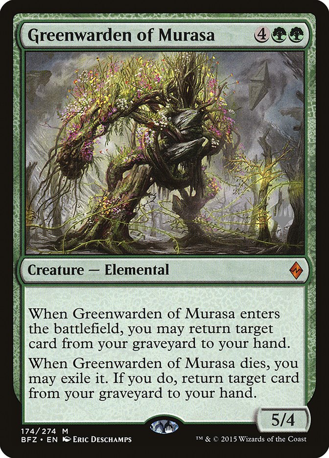 Greenwarden of Murasa (Promo Pack) [Battle for Zendikar Promos] Foil