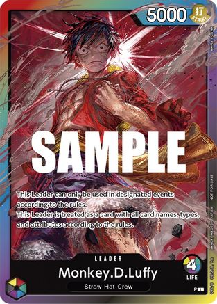 Monkey.D.Luffy (Leader Pack) (Sealed Battle 2023 Vol. 1) - [One Piece Promotion Cards]