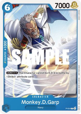 Monkey.D.Garp (Sealed Battle Kit Vol. 1) (P-054) - [One Piece Promotion Cards]