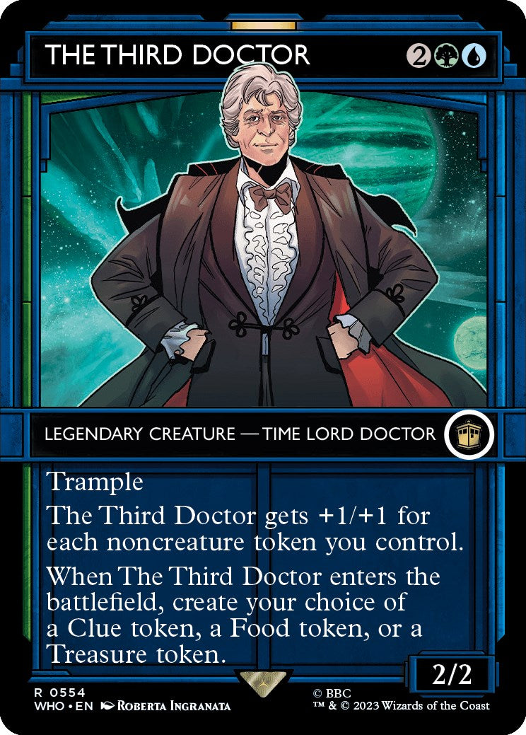 The Third Doctor (Showcase) [Doctor Who] Foil