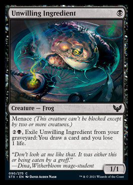 Unwilling Ingredient [Strixhaven: School of Mages] Foil