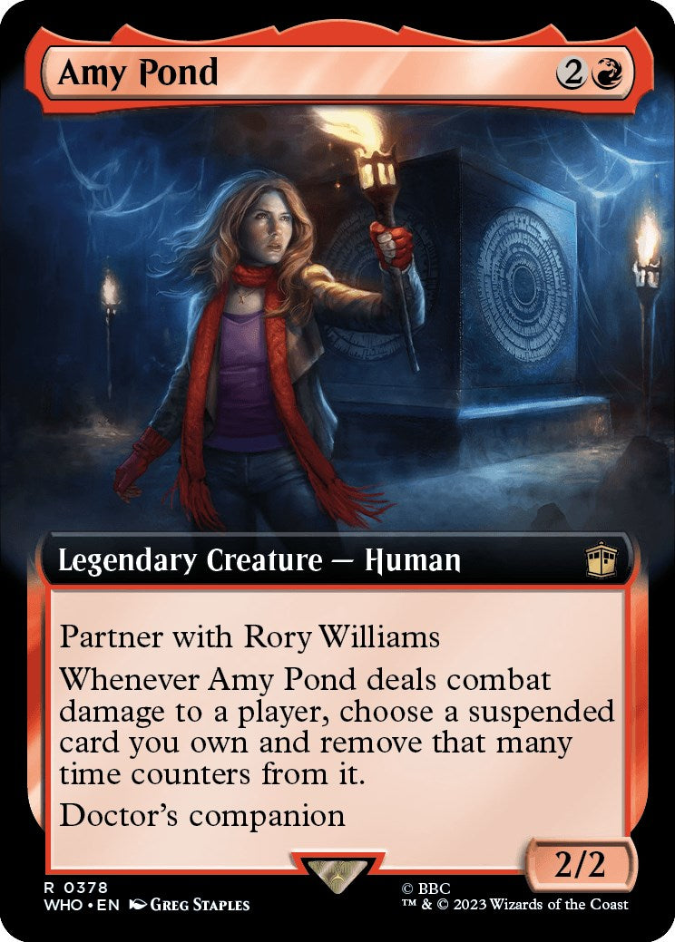 Amy Pond (Extended Art) [Doctor Who] Foil