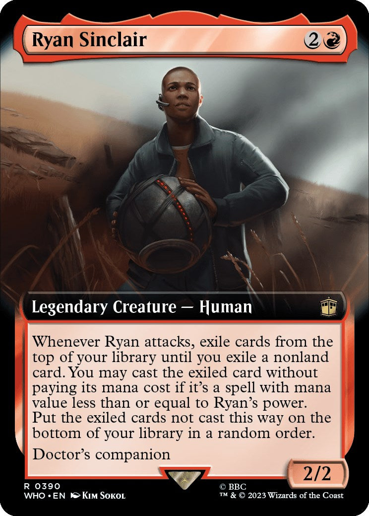 Ryan Sinclair (Extended Art) [Doctor Who] Foil