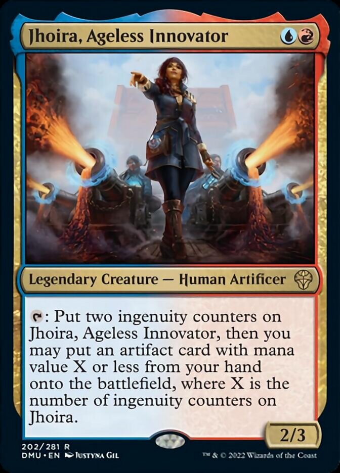 Jhoira, Ageless Innovator [Dominaria United] Foil