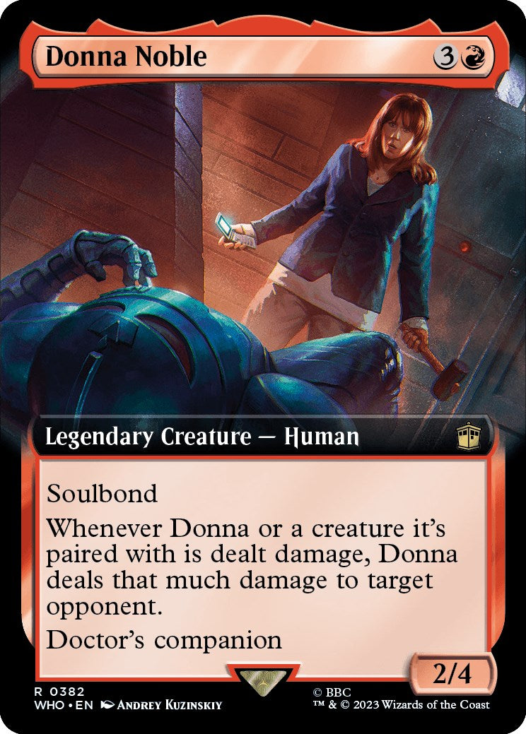Donna Noble (Extended Art) [Doctor Who] Foil