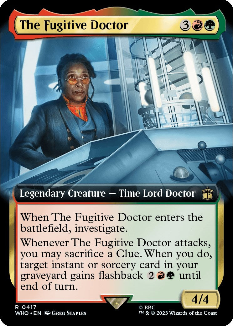 The Fugitive Doctor (Extended Art) [Doctor Who] Foil