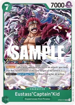 Eustass"Captain"Kid (Tournament Pack Vol. 5) (ST02-013) - [One Piece Promotion Cards]