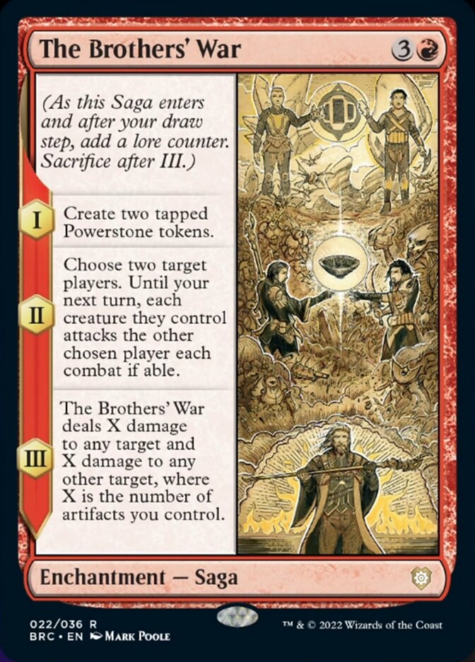 The Brothers' War [The Brothers' War Commander] Foil